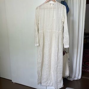 ESBY APPAREL Blanche Prairie Dress - Natural